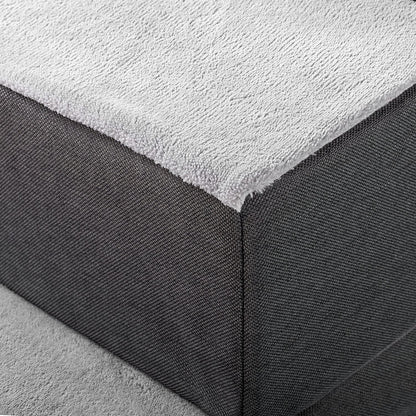 4 Step Easy Pet Stairs/Pet Ramp/Pet Ladder/Grey, X-Large