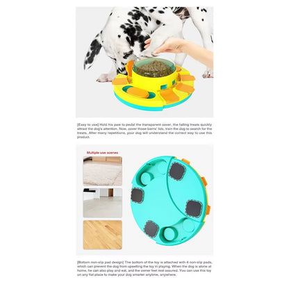 Dog Interactive Puzzle Feeder