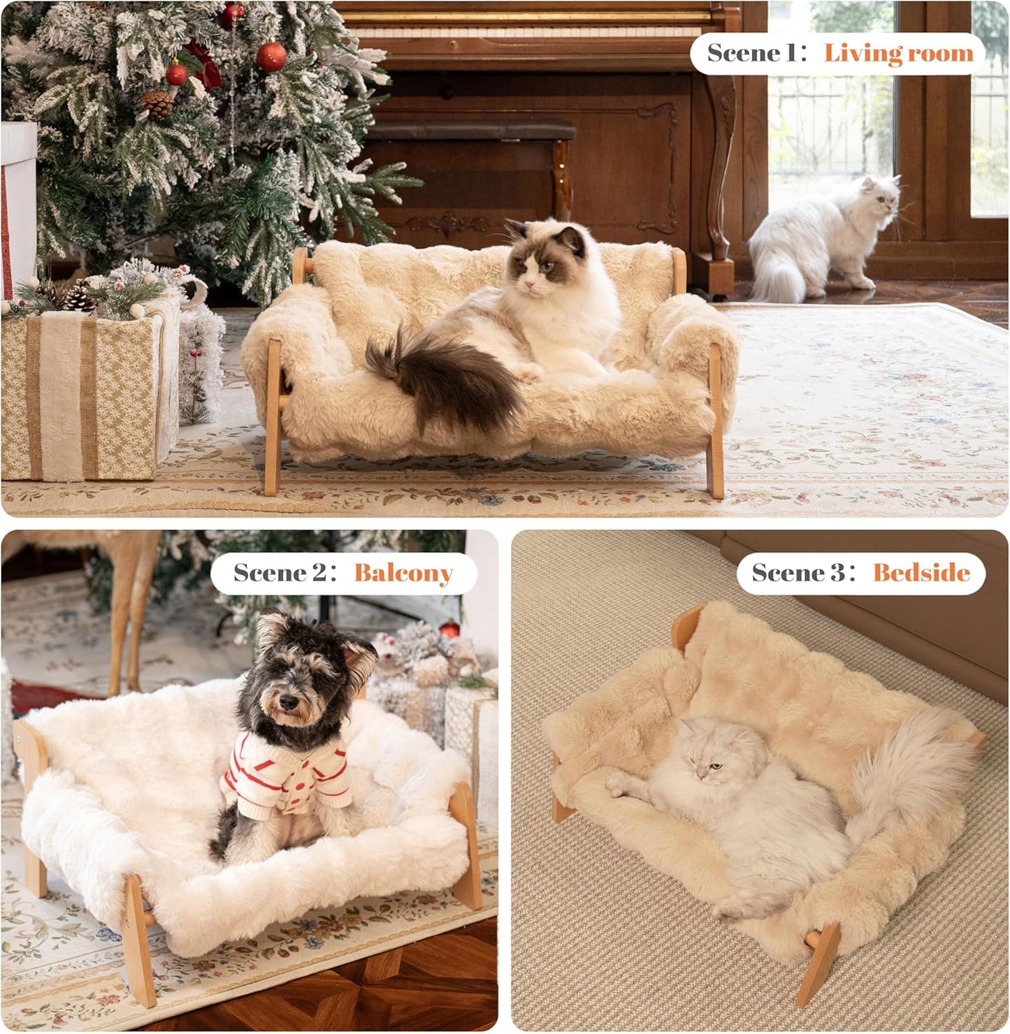 Elevated Cat Sofa Bed