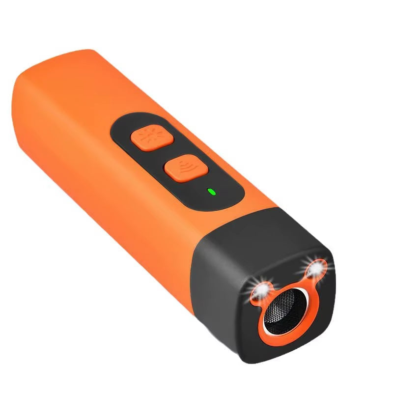 Pet Training Control Device Rechargeable Ultrasonic Dog Barking Deterrent Trainer to Stop Barking