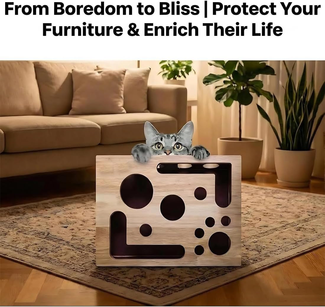 Cat Scratch Puzzle Box