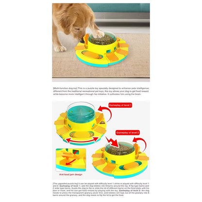 Dog Interactive Puzzle Feeder